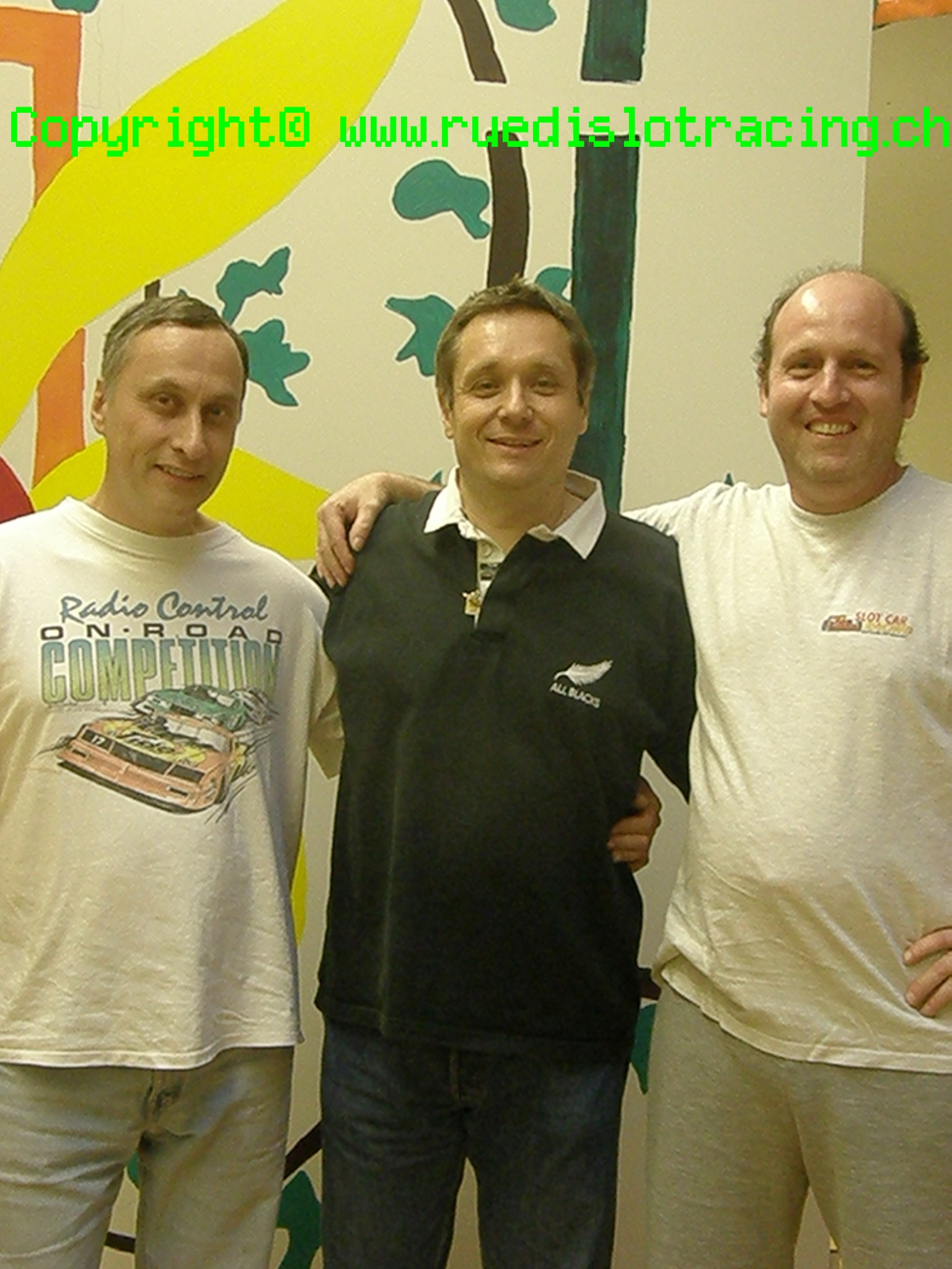 v.l.Stéphane Dubret  (2.) Pascal Flückiger (1.) und Marco Marani (3.)